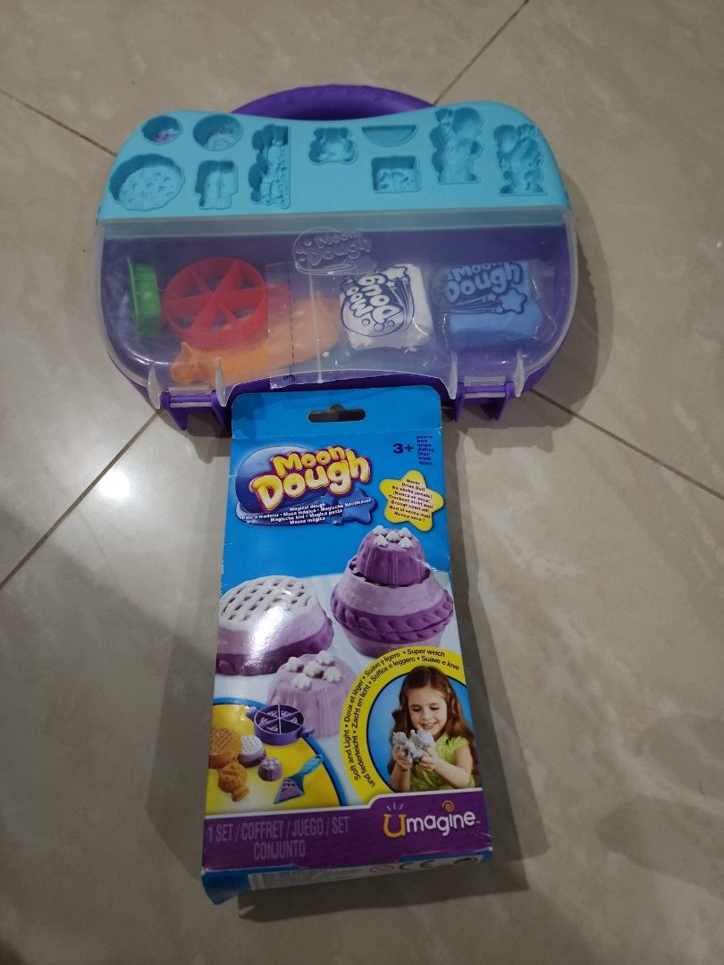 Moondough and Playdough Playset, Hobbies & Toys, Toys & Games on Carousell