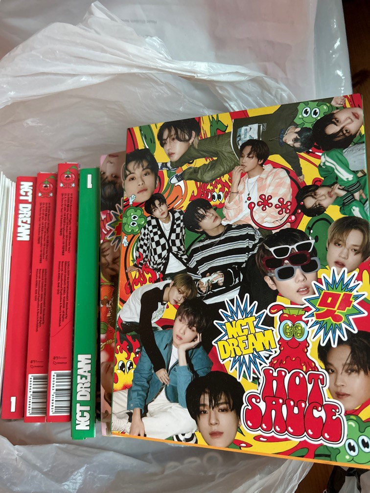 nct dream hot sauce albums, Hobbies & Toys, Memorabilia & Collectibles