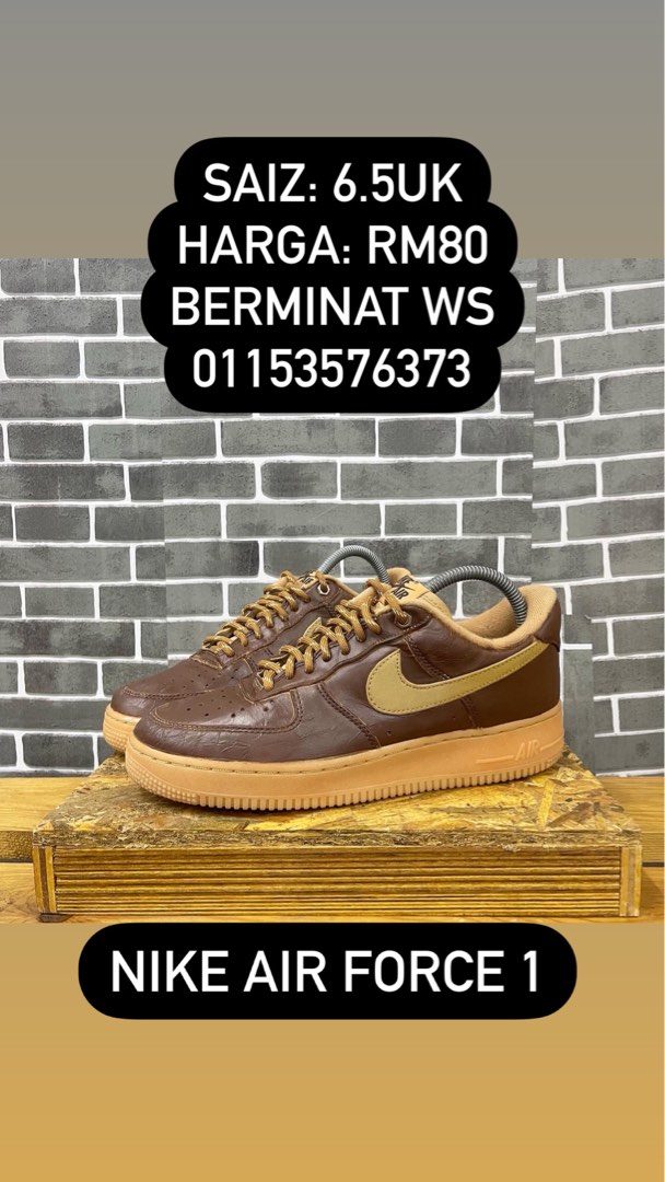 Nike Air Force 1 Men s Fashion Footwear Sneakers on Carousell