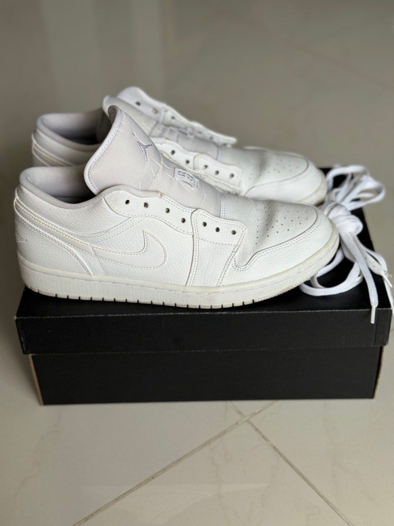 Nike air jordan 1 low white 3 outlet
