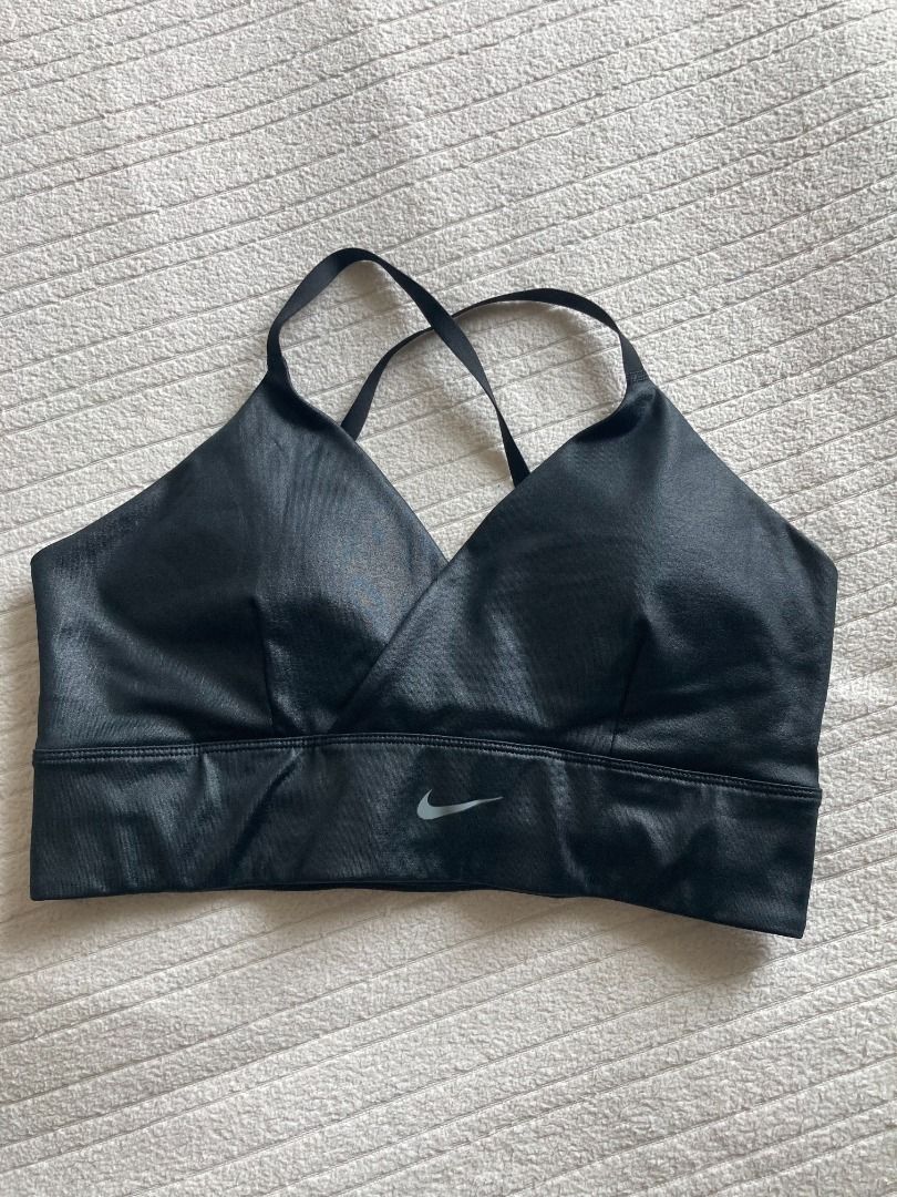 Nike Black Dri-fit XL Sports Bra x2. Brand new, no price tag. $40 for 2.,  Women's Fashion, Activewear on Carousell