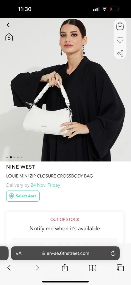 Nine West Louie Mini Shoulder Crossbody