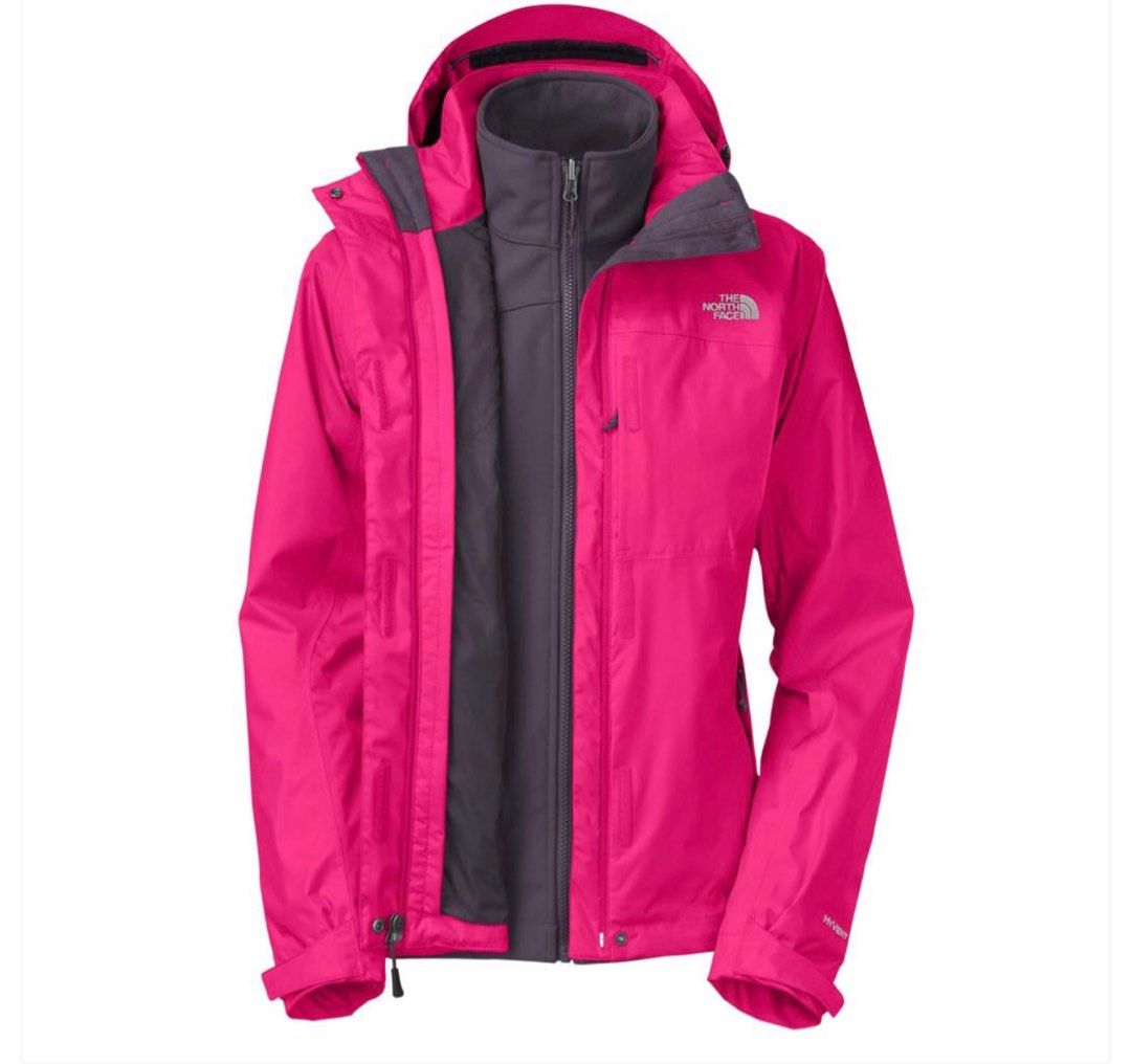 North Face Pink Women Ski Jacket Men s Fashion Coats Jackets and Outerwear on Carousell