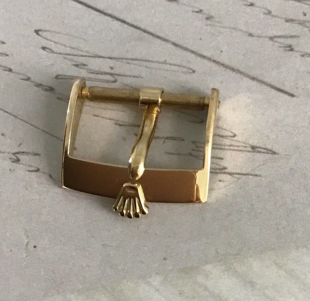 NOS Rolex 18K Solid Yellow Gold Buckle