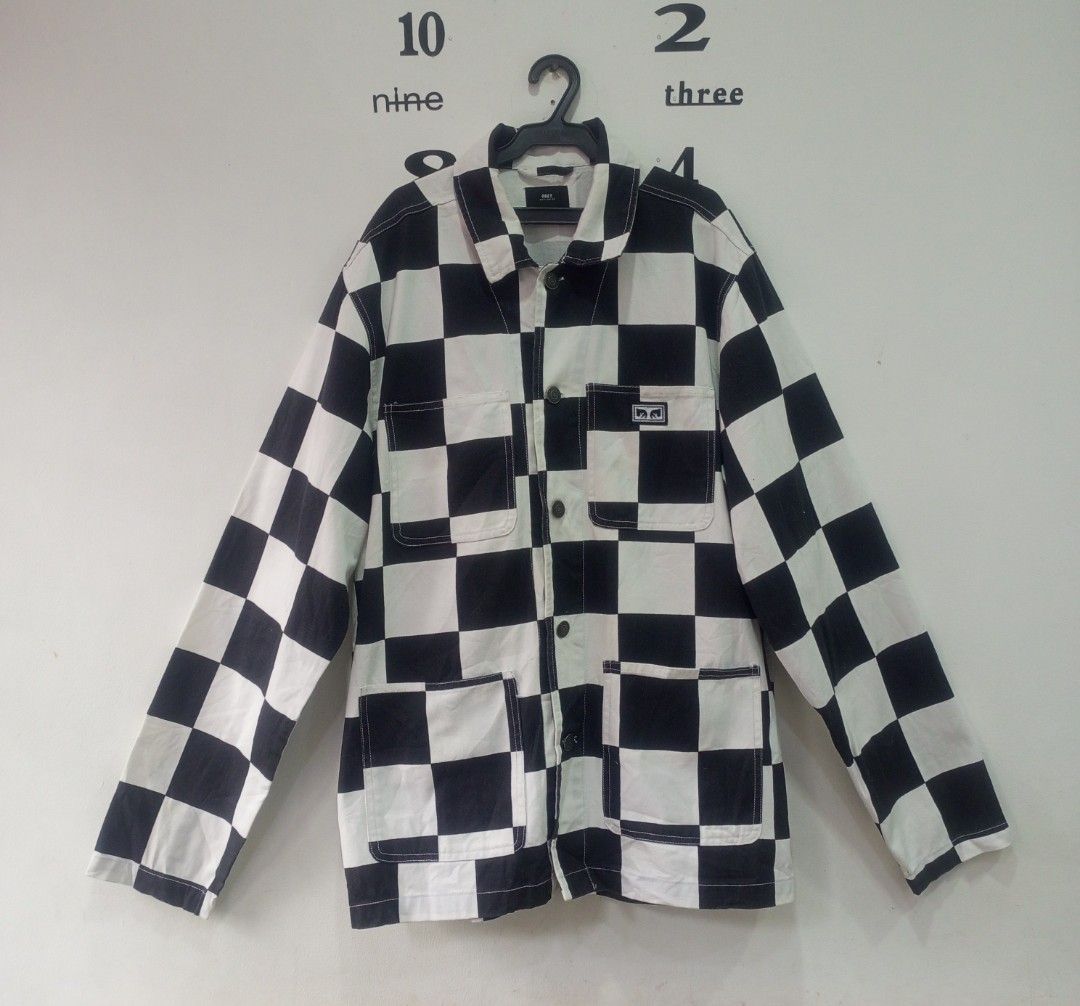 Obey hard 2025 work labor jacket