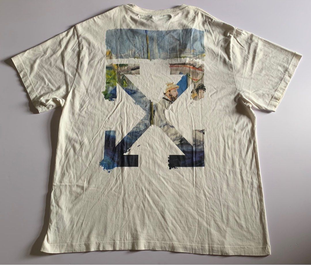 Off white outlet monet shirt