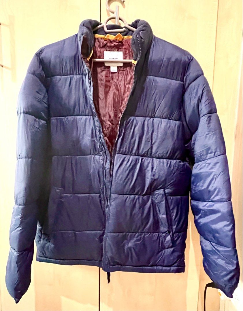 Old navy deals men's puffer jacket
