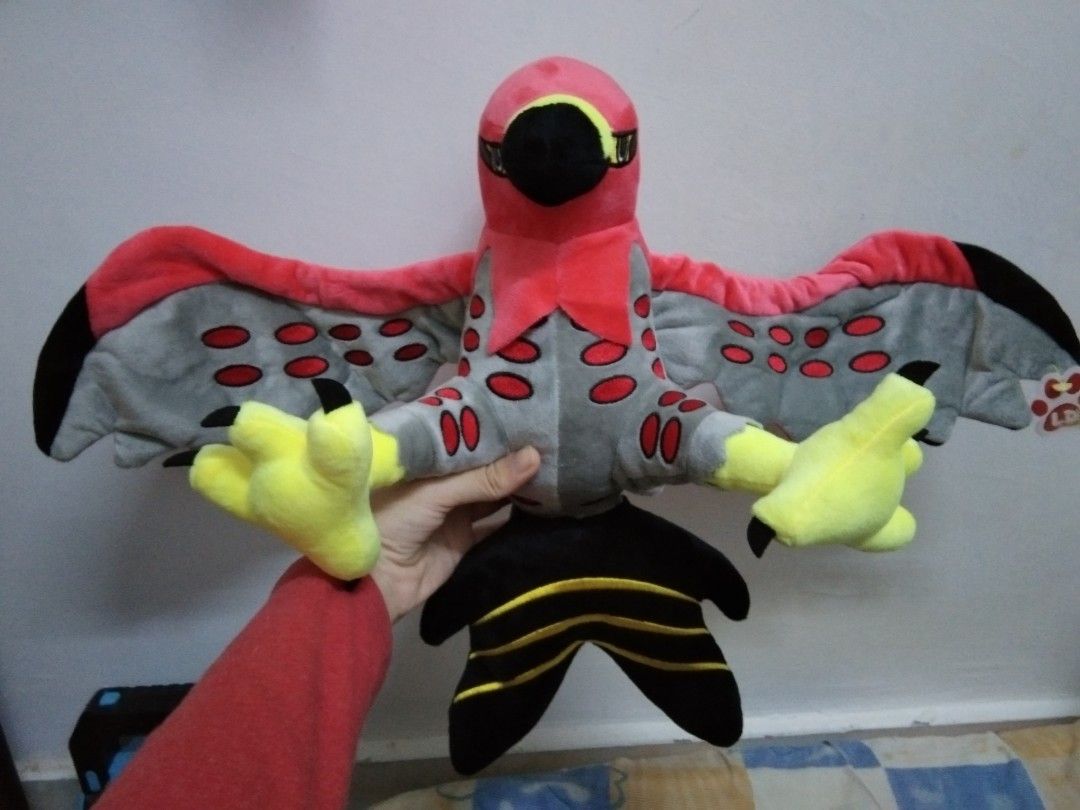 Olyfactory Pokemon Talonflame Fire Eagle Flame Hawk Bird Plush Plushie Stuffed Toy 60 cm