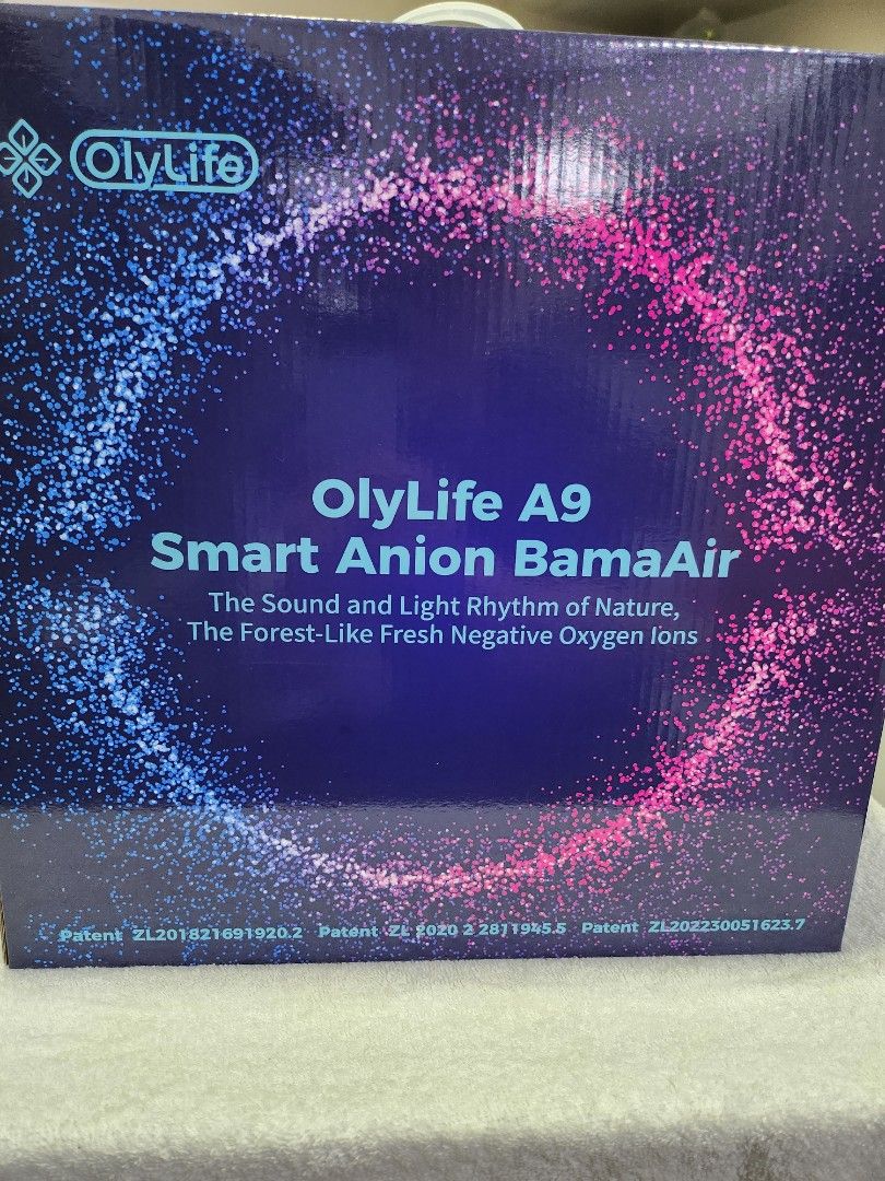 OlyLife A9 Smart Anion BamaAir, TV & Home Appliances, Air