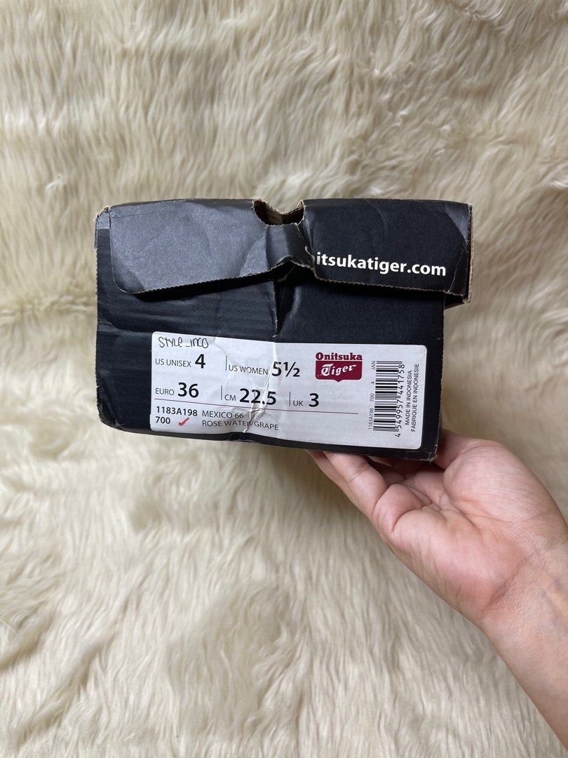 Onitsuka tiger mexico 66 2025 1183a198 rose water/grape 700