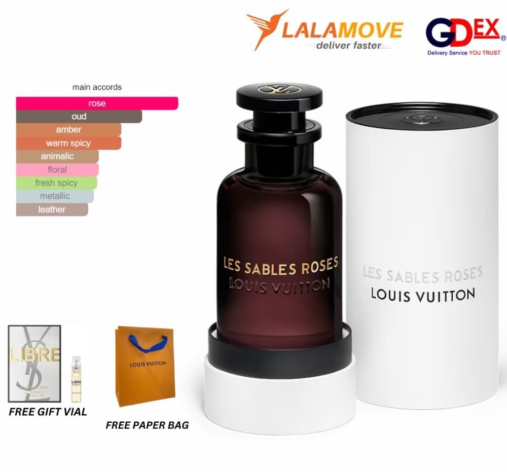 Louis Vuitton Le Sables Roses Edp 100ml LV Perfume, Beauty