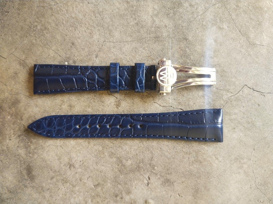 Raymond weil alligator watch strap sale