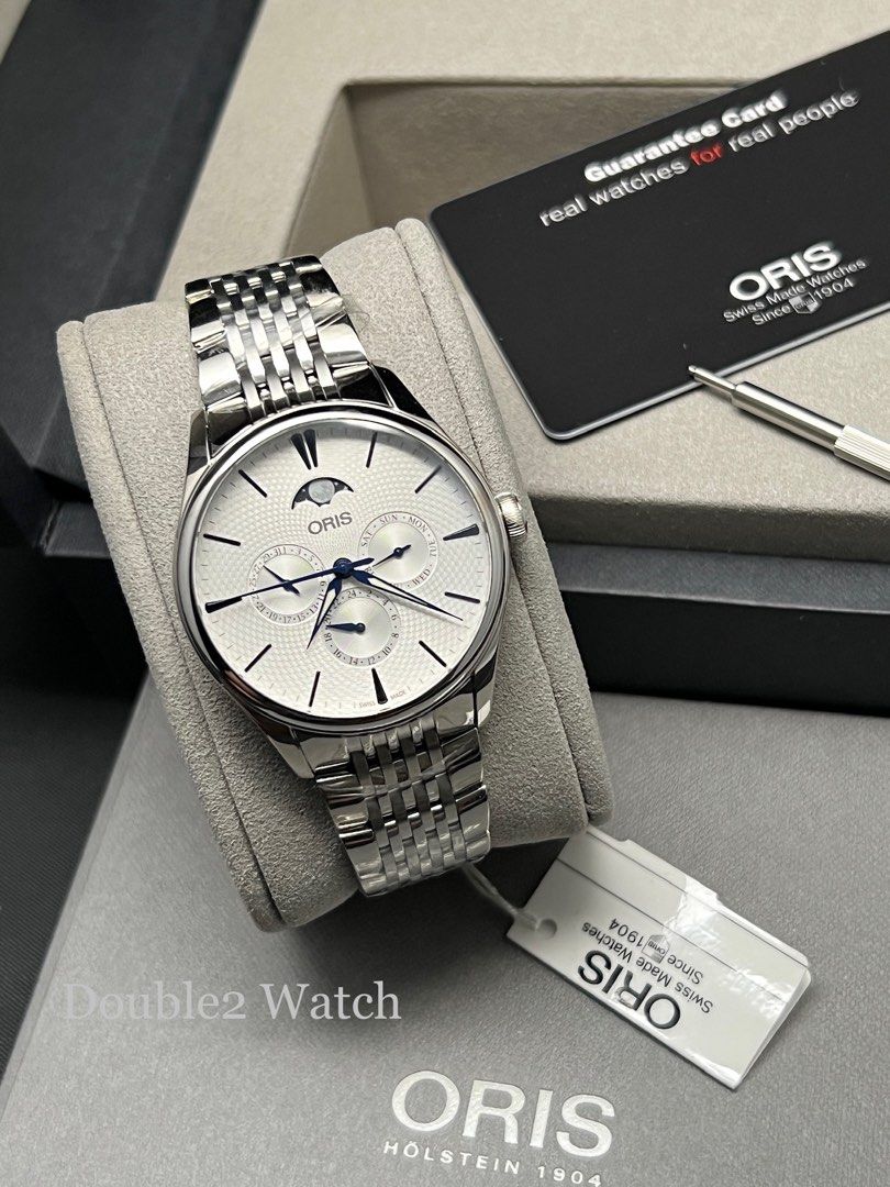 Oris deals artelier moonphase