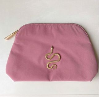 Paco Rabanne Pink Velvet Toiletry Pouch Travel Makeup Kit