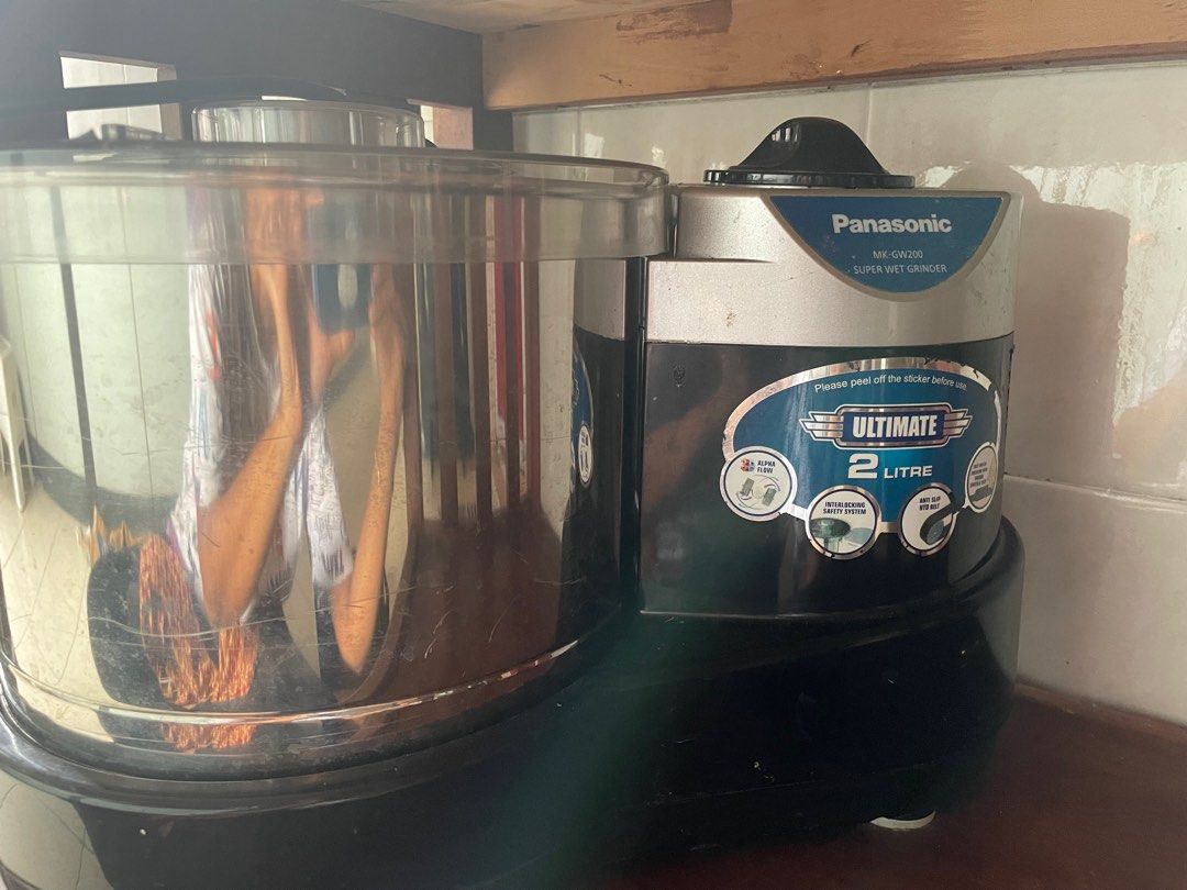 Panasonic Indian ultra wet mixer grinder for dosa /idli batter, TV