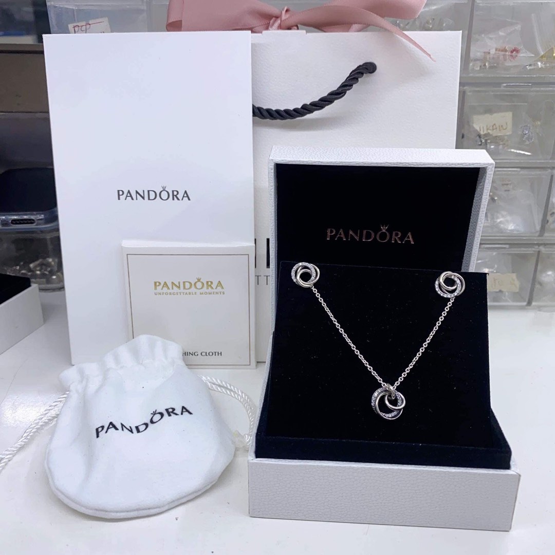 Pandora Family always encircled set, Women's Fashion, Jewelry ...