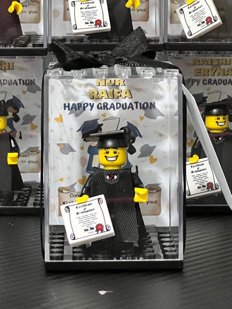 Personalised lego gift sales