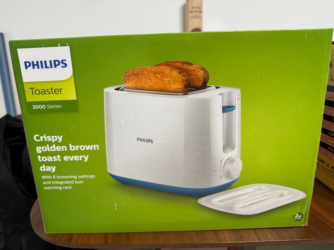 Philips Toaster 3000 Series HD2582, TV & Home Appliances, Kitchen