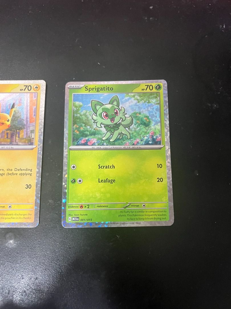 sprigatito pokemon card mcdonalds - McDonald's Collection 2023 - Placeholder Image Provided Sprigatito 017/M-P McDonald's Japanese Promo