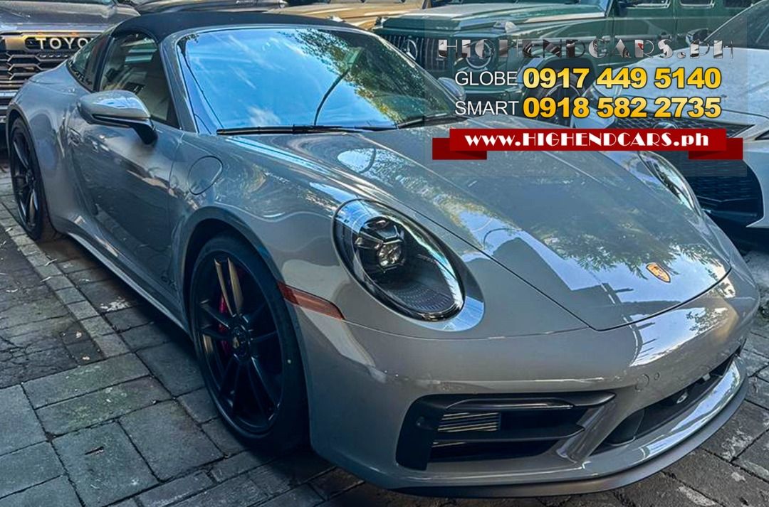 2024 Porsche Targa 4 GTS Auto (Category: New Cars) located in Manila. Submitted by highendcars (Listing ID 1266951944, Image 3). Description: 2024 PORSCHE TARGA 4 GTS BRAND NEW READY STOCK HIGHENDCARS.PH — For every journey, there’s a car Sales / Indent Order/ Trade-in / Parts / Tune Up / Re-sale / Financing / Bulletproof Vehicles & Armoring.