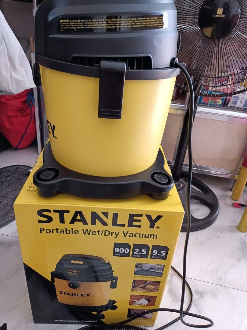 Portable Wet/Dry Vacuum, Furniture & Home Living, Cleaning & Homecare