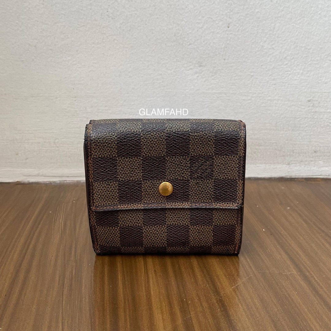 Louis Vuitton elise wallet damier ebene SP0055