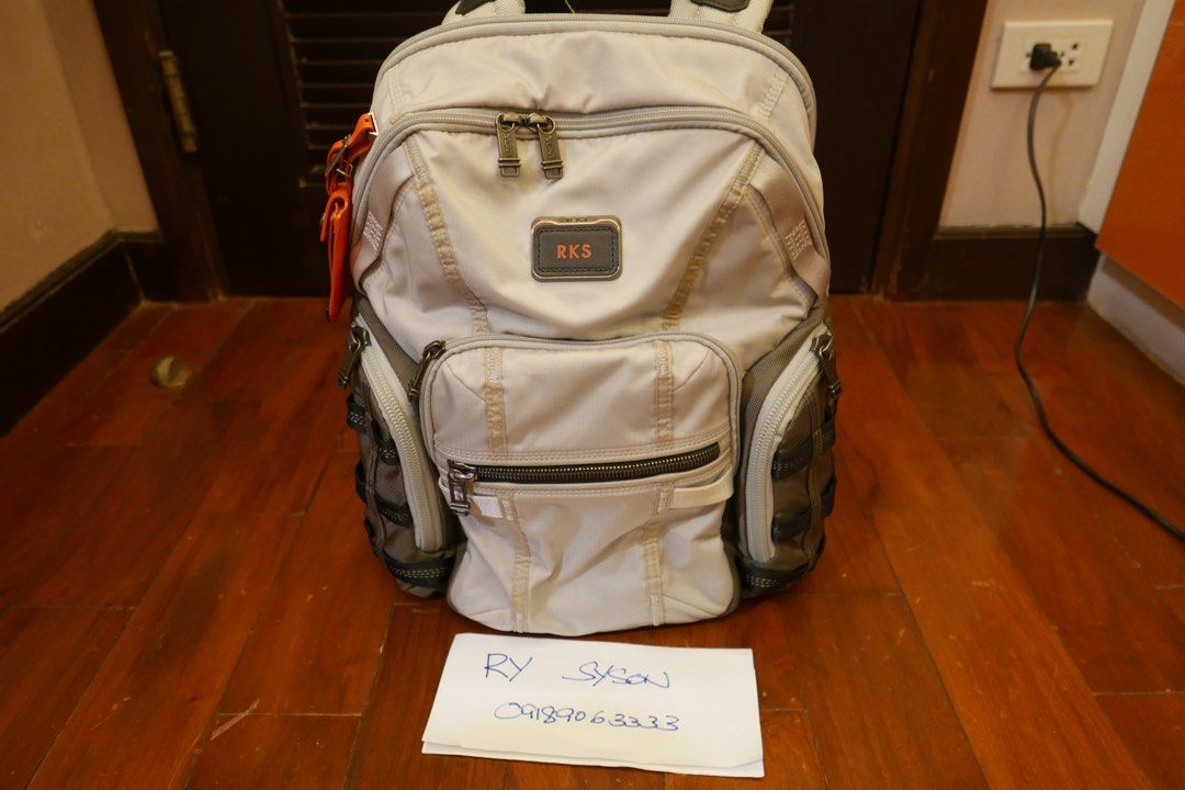 Pre Owned Tumi Navigation Backpack not Louis Vuitton LV Gucci Goyard