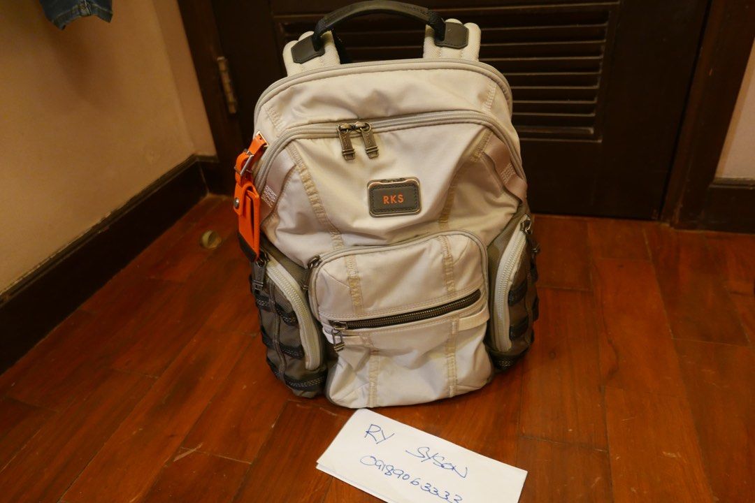 Pre Owned Tumi Navigation Backpack not Louis Vuitton LV Gucci Goyard