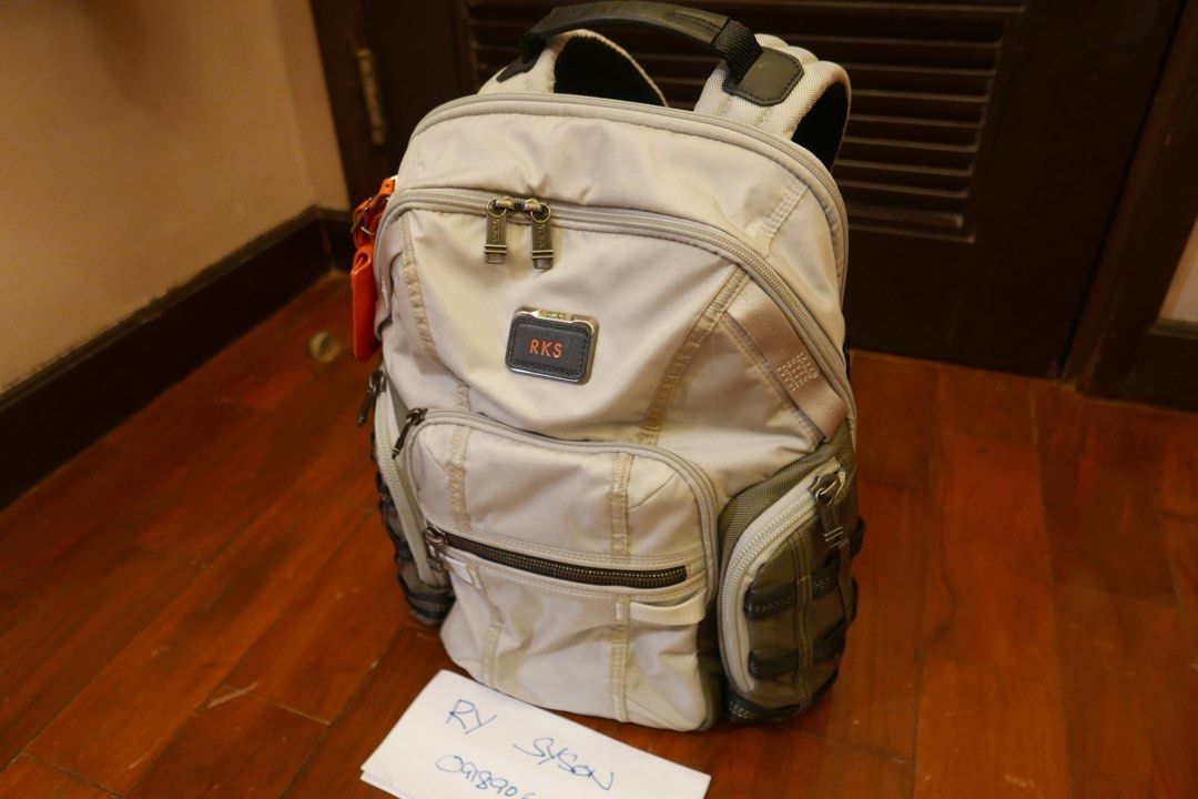 Pre Owned Tumi Navigation Backpack not Louis Vuitton LV Gucci Goyard