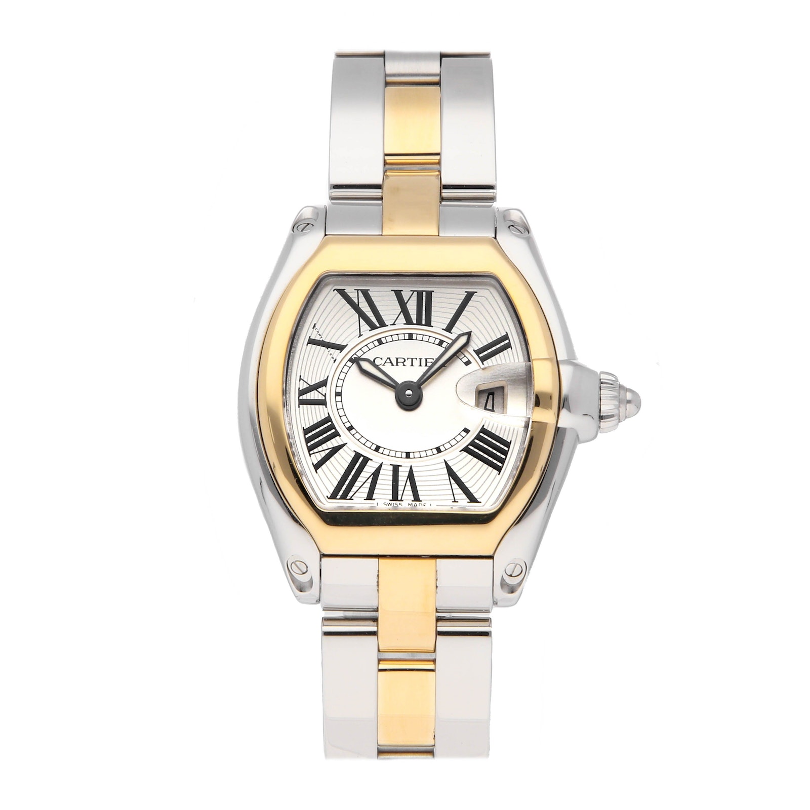 Cartier roadster gold top