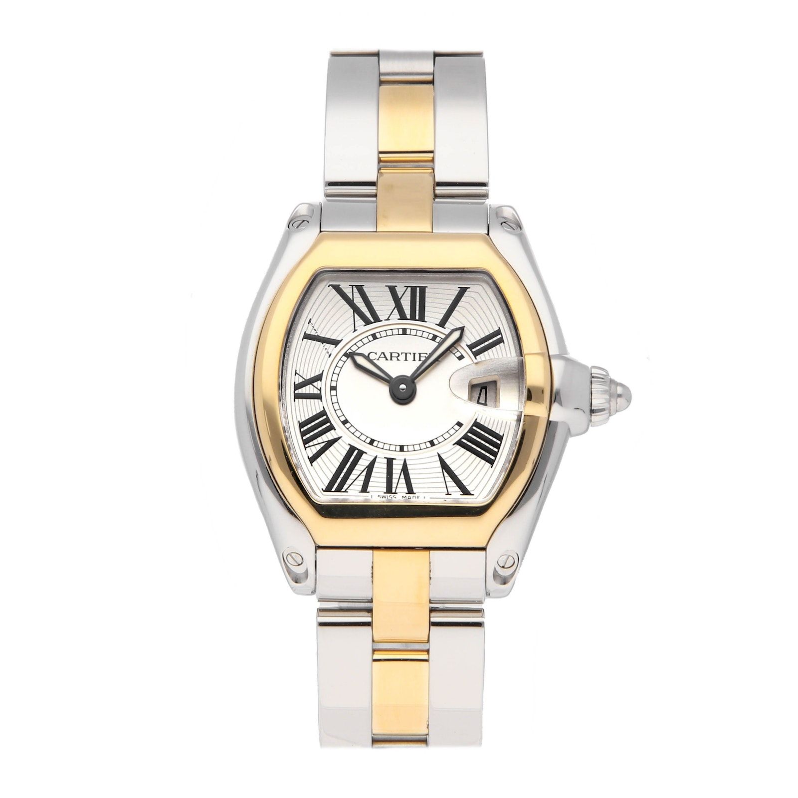 Cartier roadster chronograph gold online