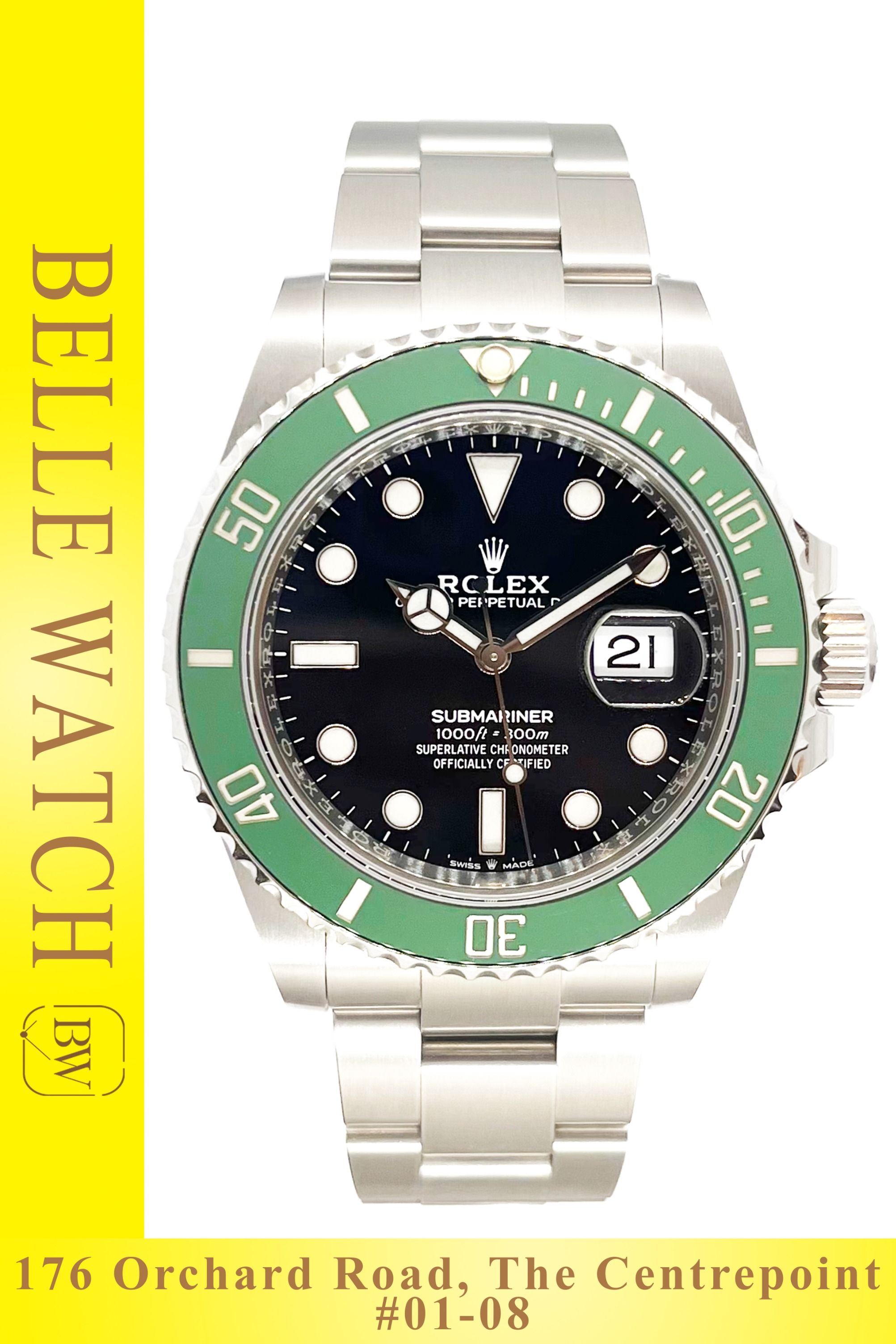 Pre-Owned Rolex Submariner 126610 LV Watch