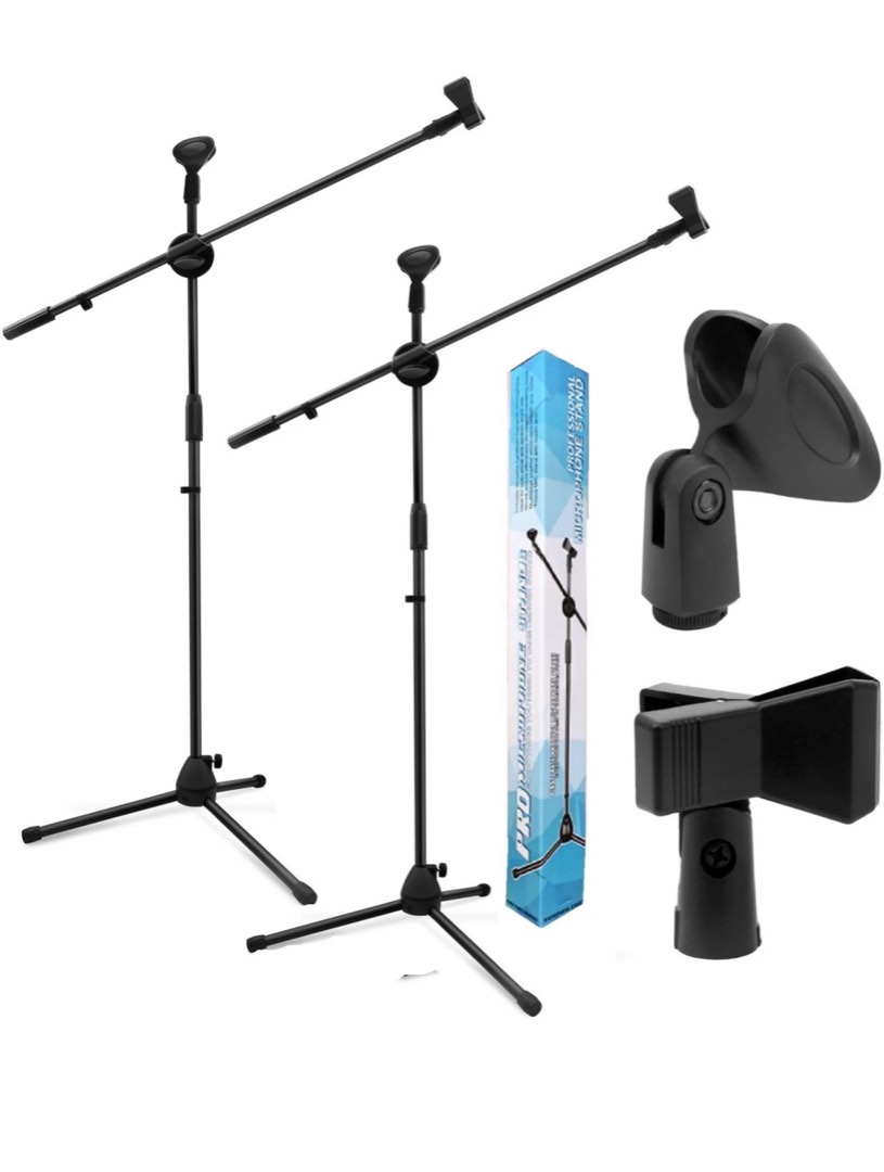 Techtest Microphone Stand Mike Stand Microphone Studio Boom Arm