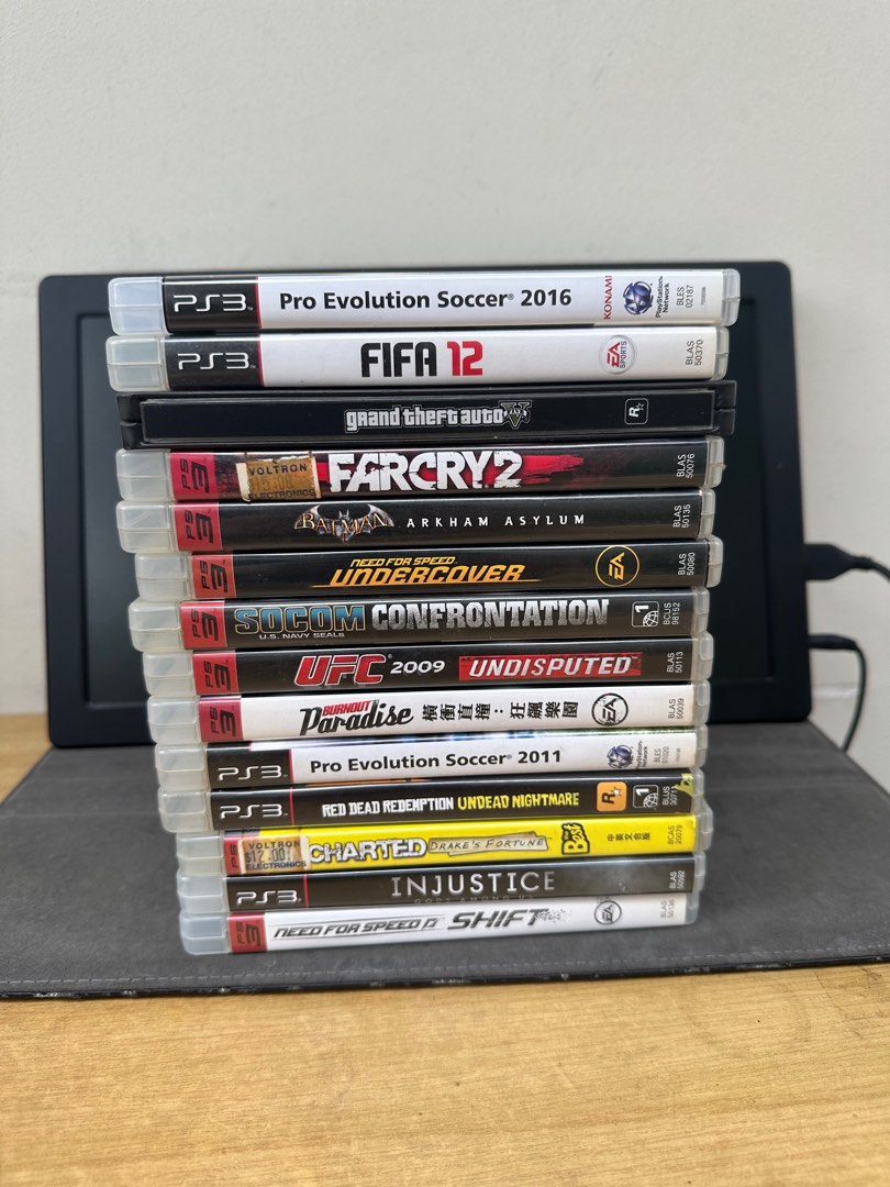PS3 Games Bundle PlayStation 3 Games (14 PCs) FIFA Farcry Grand Theft