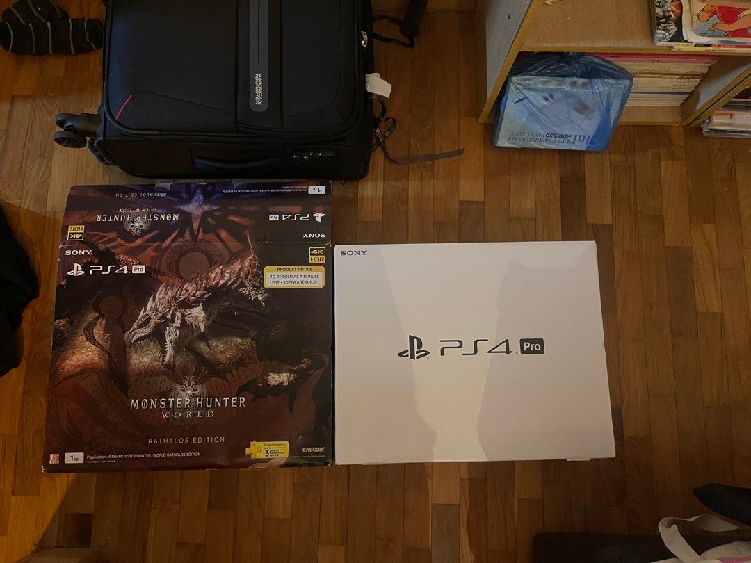PS4 Pro PlayStation Monster Hunter World Limited Edition Video