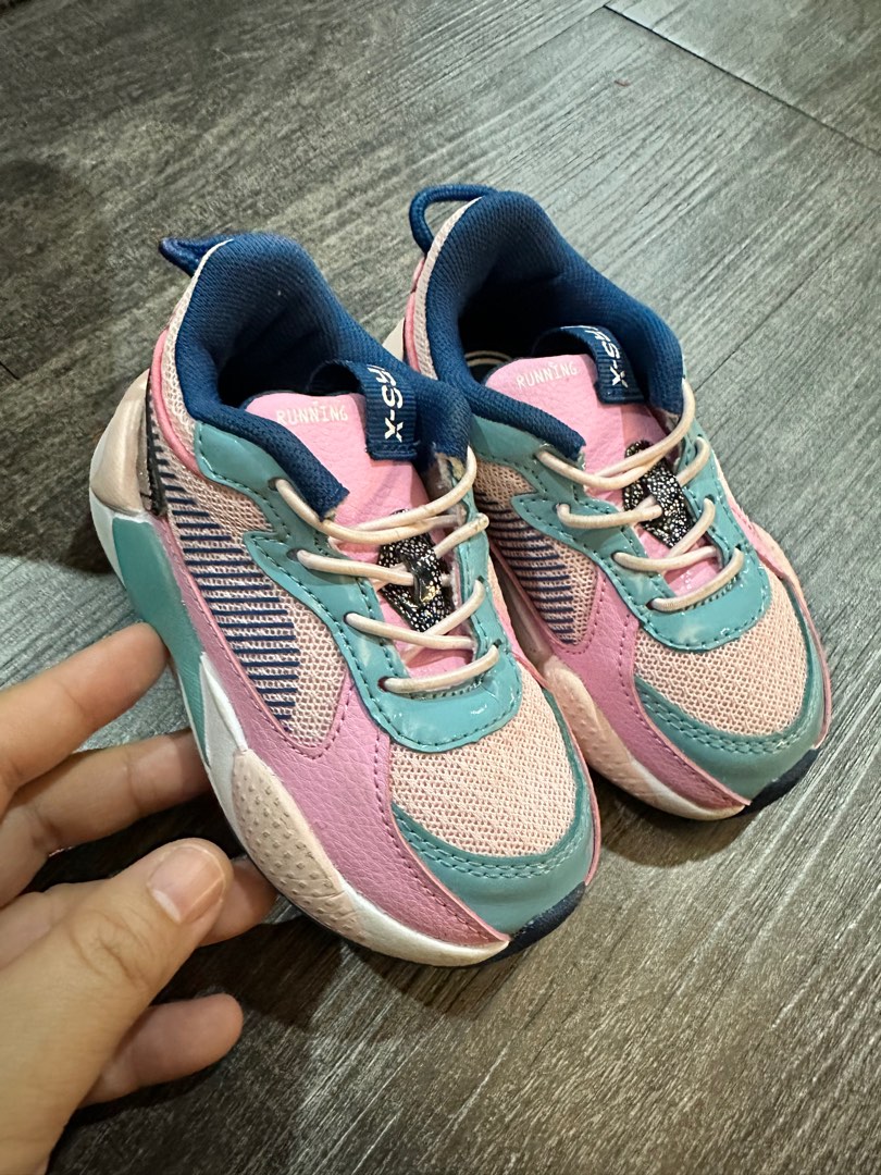 Puma girls shoes Babies Kids Babies Kids Fashion on Carousell