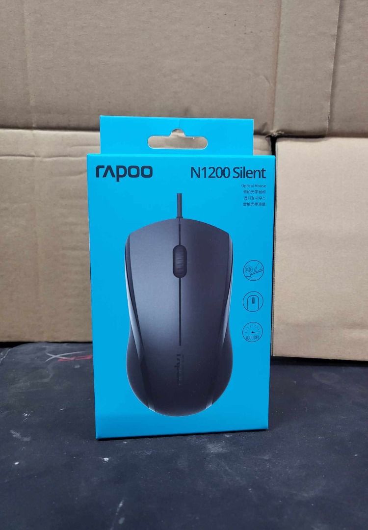 Rapoo N1200 Silent Mouse White (Category: Mouse & Mousepads) located in Las Pinas. Submitted by borjamonica644 (Listing ID 1266849246, Image 1). Description: Rapoo N1200 Silent Mouse White Brand New @ Php 250 Warranty : 3 months MOP : COD/GCash/Bank Transfer VIA : Lalamove/Grab - Same Day Delivery LOC : Las Pinas City How to order? Send me a message now! Monix Online @monixonline .