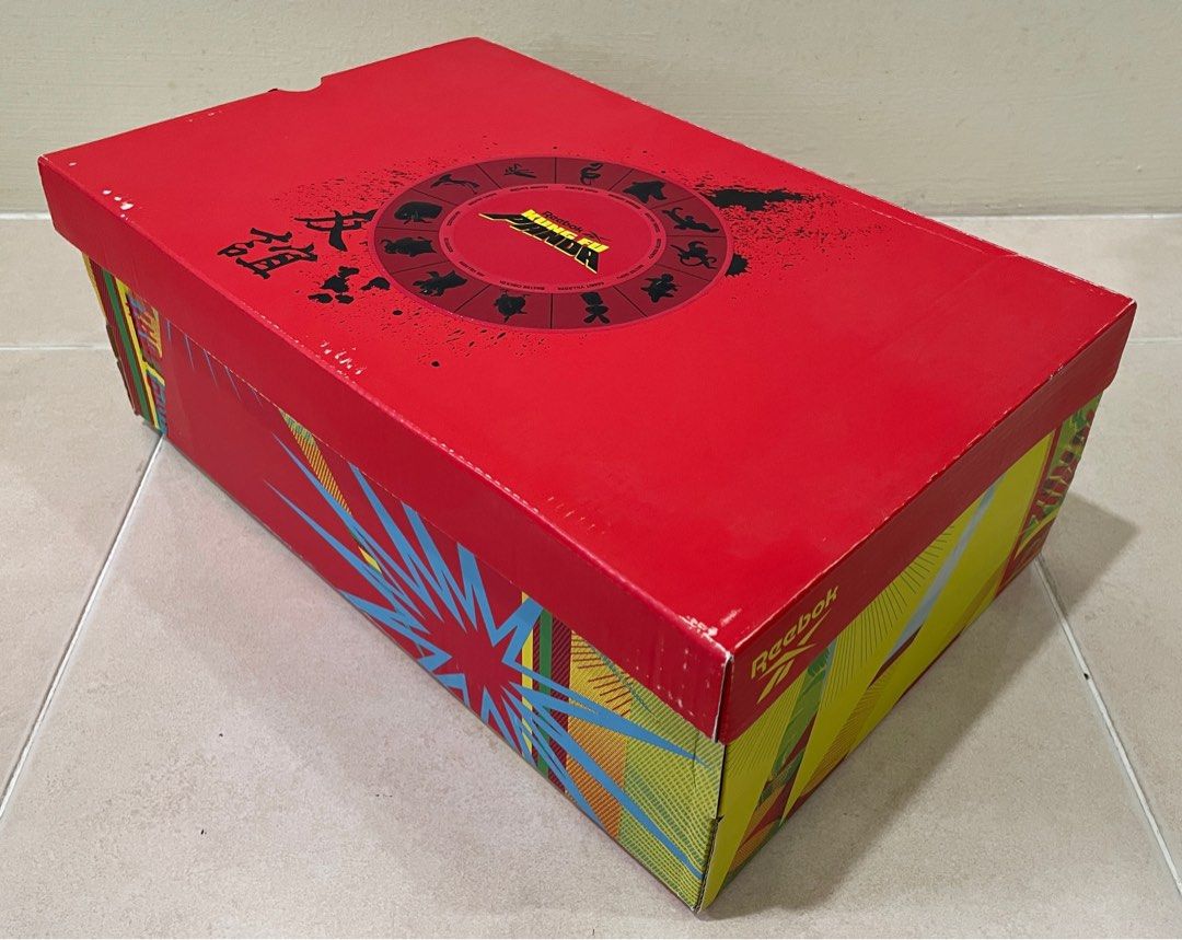 Reebok Zig Kinetica X Kungfu Panda, Men's Fashion, Footwear, Sneakers