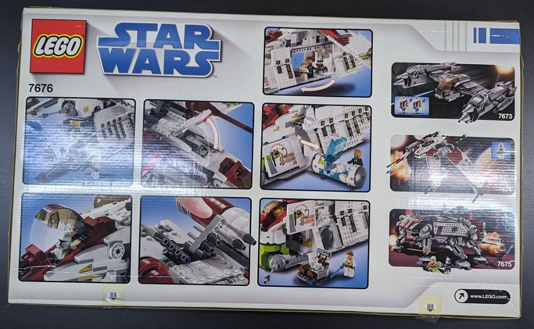 Lego 7676 hot sale parts list