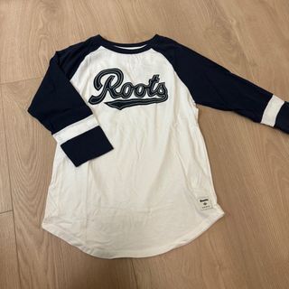全新轉售｜Roots 青春洋溢 秋季🍂薄款休閒棒球上衣 7分袖 S