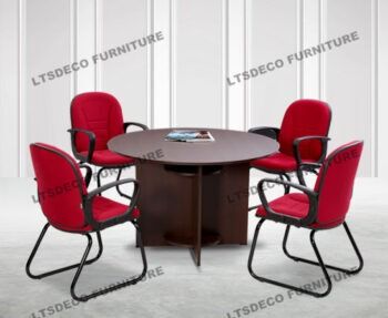 ROUND SHAPE CONFERENCE TABLE OFFICE PARTITION, Furniture & Home Living ...