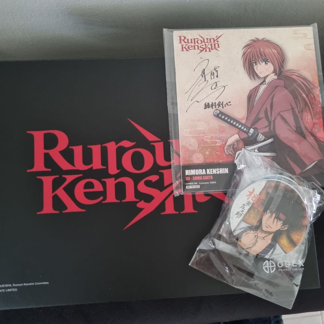 Rurouni Kenshin 2023 Anime Special Screening Goods, Hobbies & Toys, Toys &  Games on Carousell