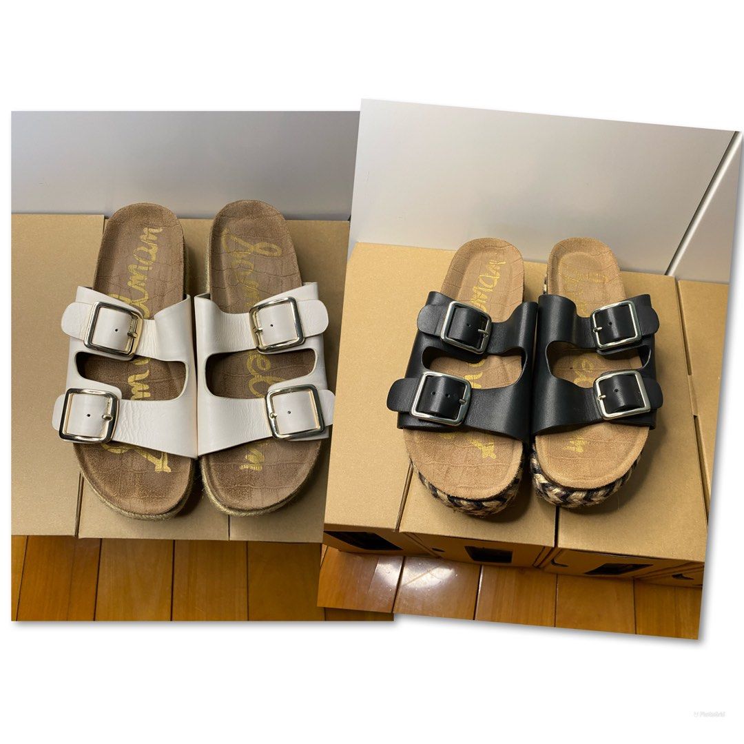 Buy 2 for 200 Sam Edelman Oakley Slip ons in Black White
