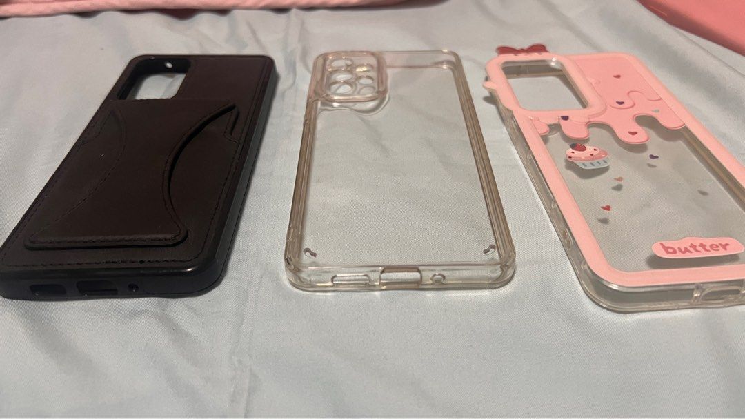 Samsung A73 5G Case (Category: Cases & Sleeves) located in Quezon City. Submitted by kmaeb (Listing ID 1266991116, Image 2). Description: Provides extra protection to your phone ✨ Php 400 for all plus SF RFS: no longer using .