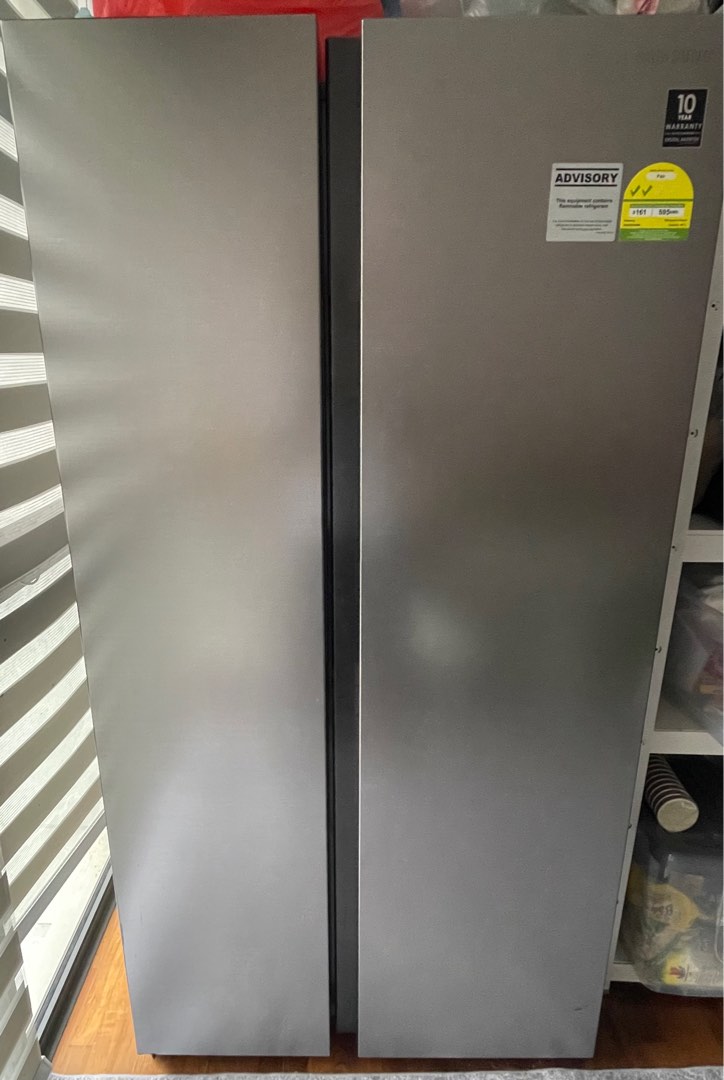 SAMSUNG 647l SIDE BY SIDE FRIDGE RS62R5004M9, TV & Home Appliances