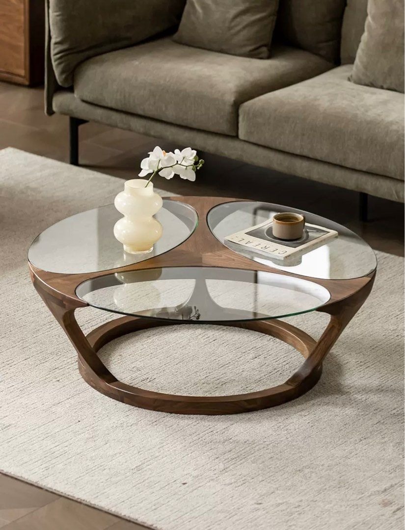 SANDERS Japandi Coffee Table, Furniture & Home Living, Furniture