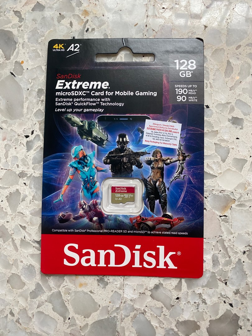 Carte microSD UHS-I 1 To Sandisk Extreme : un nouveau record