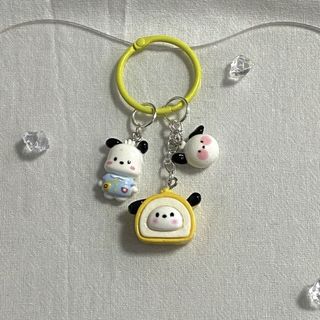 Hello Kitty - Show By Rock!! - Pompompurin - Retoree - Acrylic Keychain -  Keyholder (Sanrio)