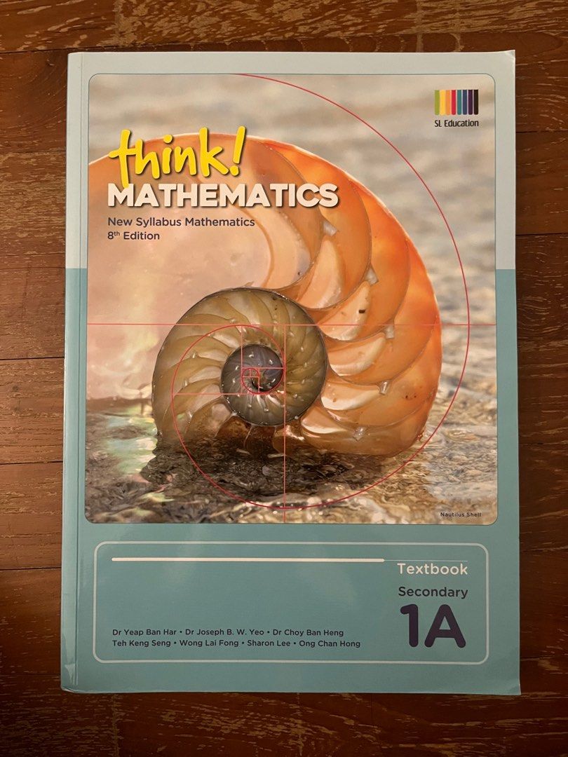 Tll Math secondary 1A&1B think! math textbook, Hobbies & Toys, Books & Magazines ...