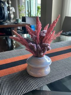 SELLING for Charity! Pot / Ceramic with Dried Flower Arrangement